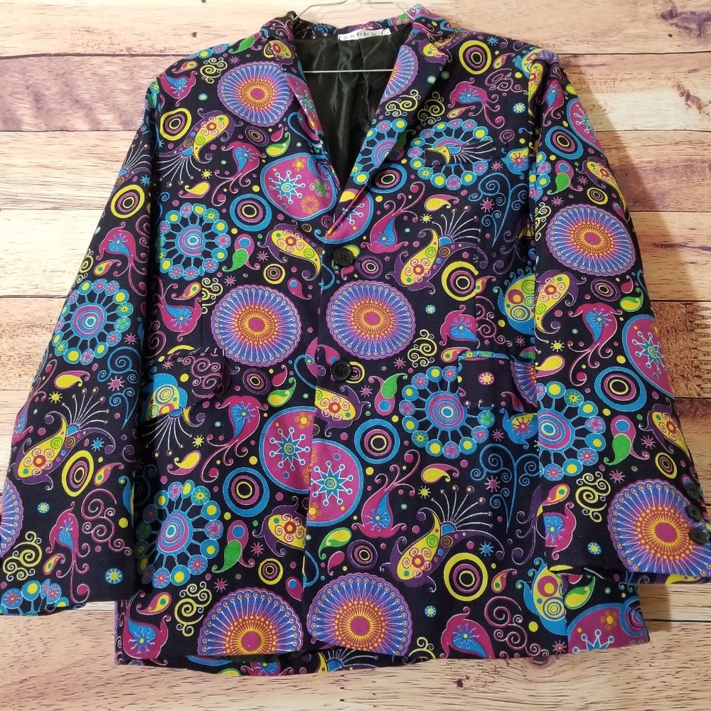 Colorful Blazer jacket - Picture 3 of 4